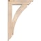 Ekena Millwork Thorton Traditional Smooth Bracket w/ Offset Brace, Douglas Fir, 5 1/2"W x 20"D x 32"H BKT0604X20X32THR01SDF - alternate 3